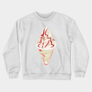 Ice lolly - raspberry ripple cup DELUXE Crewneck Sweatshirt